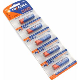 Щелочной/алкалиновый элемент питания PKCELL тип - A27 5 шт в блистере12V 27A-5B (артикул 19562184) – фото 1