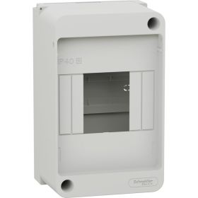 Навесной бокс Schneider Electric Easy9 XS без дверцы, 4 модуля SE EZ9EAA104 (артикул 19936456) – фото 1