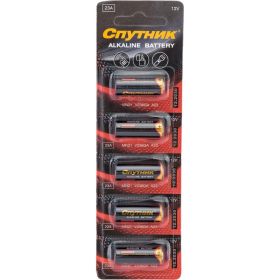 Элемент питания Спутник комплект 5 шт. ALKALINE BATTERY 23А/5B (артикул 21245704) – фото 1