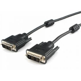 Кабель DVI-D Cablexpert, single link, 19M/19M, 4.5м, CCS, черный CC-DVIL-BK-15 (артикул 16206302) – фото 1