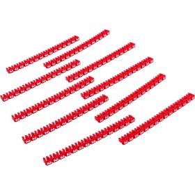 Наборный маркер TDM символ 2, красный, 2,5 мм2, 150 штук SQ0534-0018 (артикул 20031058) – фото 1