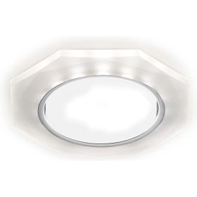 Встраиваемый светильник Ambrella Light GX53 Spot G216 CH/WH (артикул 15783035) – фото 1