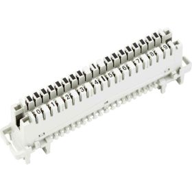 Неразмыкаемый плинт TWIST LSA Profil ABS, 10 пар, медные контакты LSA-D-C-09-TWCS (артикул 20679471) – фото 1