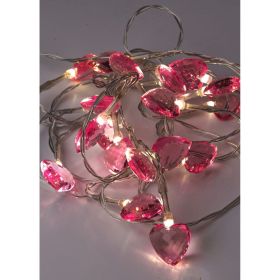Гирлянда КОСМОС-Сердечки 3D 2.5x1х2,3см 20LED, KOC_GIR-B111 (артикул 28429970) – фото 1