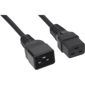 Кабель питания Cabeus IEC 320 C19 - IEC 320 C20 (3x1.5), 16A, прямая вилка, 1.8м PC-IEC19-IEC20-1.8M (артикул 19614468) – фото 1