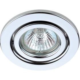 Встроенный светильник POWERLIGHT MR16x50W пакет хром MR16В MR16B-CH (артикул 26555552) – фото 1
