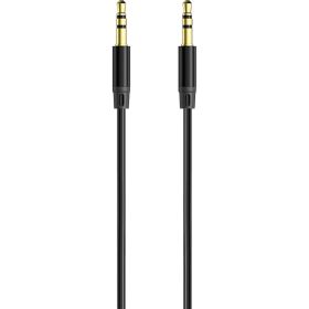 AUX аудиокабель Jack3.5мм - Jack3.5мм, 1.2 м, черный, AXXA Deppa 7006 (артикул 29797868) – фото 1