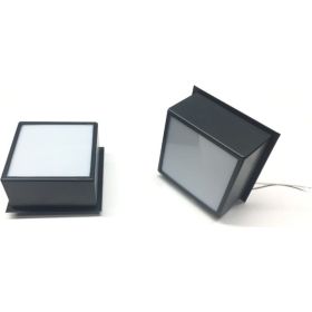 Светильник Fotonica грильято домино 100x100 X2 4000K FD-2-90-40-4000-BL-O (артикул 27975842) – фото 1