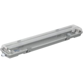 Светильник IEK ДСП 2102 под LED лампу, 2хT8 600мм, IP65 LDSP0-2101-2X060-K01 (артикул 16459656) – фото 1