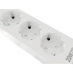 Сетевой фильтр Harper удлинитель UCH-440 White PD3.0 H00003204 (артикул 21740860) – фото 1