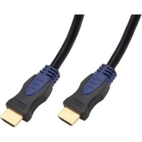 Кабель HDMI Wize WAVC-HDMI-0.5M 0.5 м, v.2.0b, 19M/19M, 4K/60 Hz 4:4:4,30 AWG, HDCP 1.4, HDCP 2.2, Ethernet, позолоченные разъемы, экран, черный 135794 (артикул 26917172) – фото 1