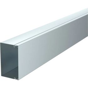 Металлический кабель-канал OBO Bettermann LKM 60x100x2000 мм, толщина 0,8 мм сталь оцинкованная (короб с крышкой) 6247113 (артикул 28835864) – фото 1