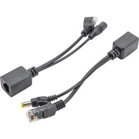 Пассивный комплект LANMASTER POE PSE и PD, разъем питания 2.1 мм LAN-POE-KIT-2.1 (артикул 17585376) – фото 1