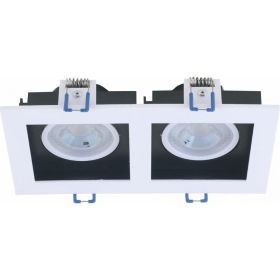 Встраиваемый светильник Arte Lamp GRADO A2710PL-2WH (артикул 18325543) – фото 1