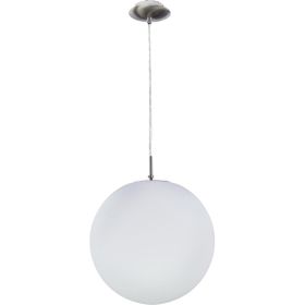 Подвесной светильник Citilux Шар, 30см, белый+матовый хром CL941301 (артикул 16191618) – фото 1