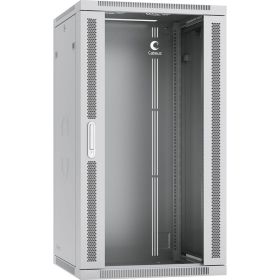 Телекоммуникационный настенный разобранный шкаф Cabeus 19" 22U цвет серый SH-05F-22U60/60-R (артикул 25921751) – фото 1