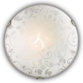 Настенно-потолочный светильник SONEX стекло, E27, 2х60W, VUALE 108/K (артикул 17708210) – фото 1