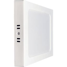 Светодиодный накладной светильник truEnergy квадрат 20w 4000k 1600lm 230x230мм белый пластик 10110 (артикул 24458853) – фото 1