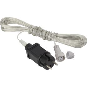 Трансформатор для подключения низковольтных гирлянд ЭРА ENIT31 220V/24В, IP44 Б0051904 (артикул 19483692) – фото 1