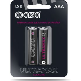 Алкалиновая батарейка ФАZА LR03 Ultra Max BL-2 5043053 (артикул 27946490) – фото 1