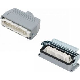 Прямоугольный промышленный разъем Mete Enerji комплект H24E-BM-CF 685638K (артикул 22469763) – фото 1