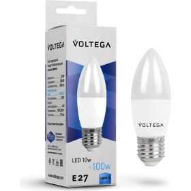 Светодиодная лампа VOLTEGA Simple E27 6W 4000 8452 (артикул 22880169) – фото 1