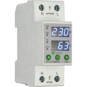 Реле контроля напряжения и тока РЕЛЕОН 1L; 230В AC; 63А, RV121823063 (артикул 28674176) – фото 1