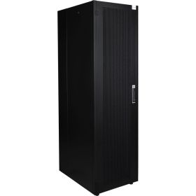 Напольный шкаф DATAREX 19 дюймов 47u 600x800 передняя дверь перфорированная, задняя стенка перфорированная, черный DR-721611 (артикул 24670587) – фото 1