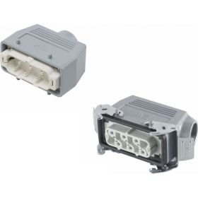Прямоугольный промышленный разъем Mete Enerji комплект H6HSB-B2M-A2ZF 685708K (артикул 22470021) – фото 1