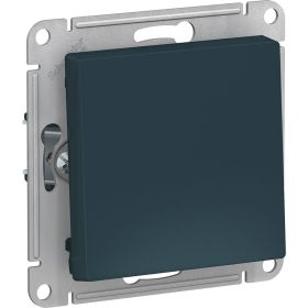 1-клавишный выключатель Schneider Electric AtlasDesign Изумруд сх.1, 10АХ, механизм SE ATN000811 (артикул 19934710) – фото 1