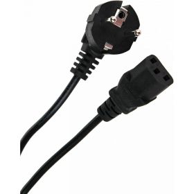 Компьютерный кабель AOpen/Qust розетка 220V угловая Евровилка VDE 3G*0,5mm2 Aopen ACE021-1.8M (артикул 16199547) – фото 1