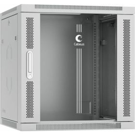 Телекоммуникационный настенный разобранный шкаф Cabeus 19" 12U цвет серый SH-05F-12U60/60-R (артикул 25921955) – фото 1