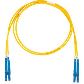 Оптический коммутационный шнур DATAREX патч-корд lc-lc duplex os2 нга-hf желтый 1,0 м DR-220041 (артикул 24672387) – фото 1