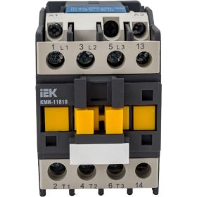 Контактор IEK КМИ-11810, 18А, 110В/АС3, 1НО KKM11-018-110-10 (артикул 16300166) – фото 1