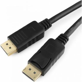 Кабель Cablexpert DisplayPort, 3м, 20M/20M, пакет, черный экран CC-DP-10 (артикул 16206344) – фото 1
