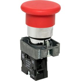 Кнопка EKF BC42 грибок красная NC IP65 PROxima xb2-bc42-65 (артикул 23093073) – фото 1
