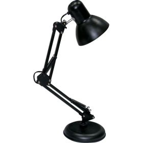 Настольный светильник Uniel TLI-221 BLACK E27. Цоколь Е27. 60W. UL-00002120 (артикул 15932254) – фото 1