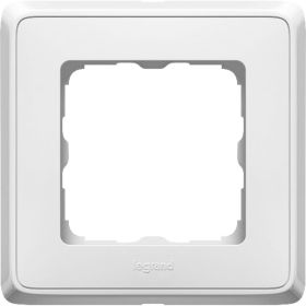 Рамка Legrand CAR 773660 1пост, белая (артикул 15404699) – фото 1