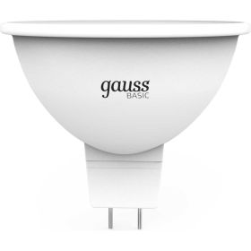 Лампа Gauss Elementary MR16 12V 7W 530lm 3000K GU5.3 LED 11517 (артикул 29978522) – фото 1