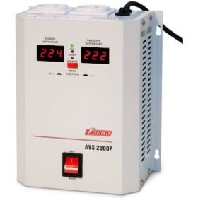 Настенный стабилизатор Powerman 1ф 2 кВА AVS 2000 P 6049486 (артикул 15228632) – фото 1