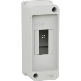 Навесной бокс Schneider Electric Easy9 XS без дверцы, 2 модуля SE EZ9EAA102 (артикул 19931530) – фото 1