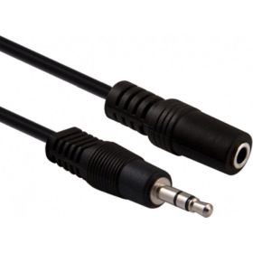 Кабель Belsis Jack 3.5 mm вилка - Jack 3.5 розетка, удлинитель, стерео-аудио, 5 м. BL1034 (артикул 20462302) – фото 1