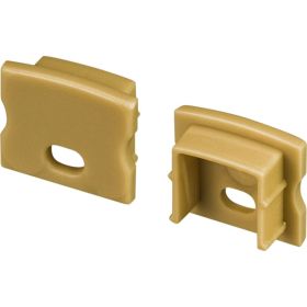 Заглушка Arlight ARH-LINE-1715 с отверстием GOLD 039995 (артикул 26743874) – фото 1