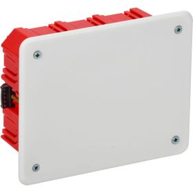Распаячная коробка IEK км41028 пол. ст. 120x92x45мм пласт. лап. UKG11-120-092-045-P (артикул 28938056) – фото 1