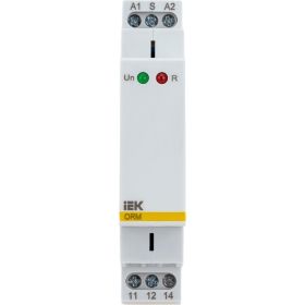 Импульсное реле IEK ORM 1 контакт, 12-240 В AC/DC ORM-01-ACDC12-240V (артикул 16302129) – фото 1