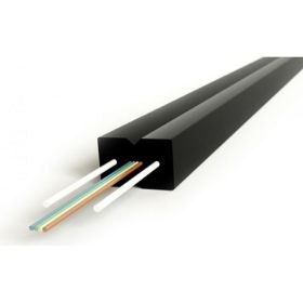 Волоконно-оптический кабель Hyperline FO-FTTH-IN-9S-8-LSZH-BK 9/125 (SMF-28 Ultra) одномодовый 358924 (артикул 19590342) – фото 1