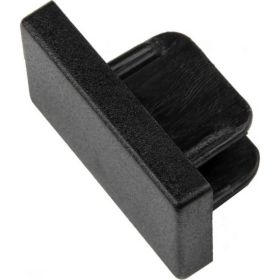 Торцевая заглушка типа G VolpeUFB-Q122 C21 BLACK 1 POLYBAG UL-00006066 (артикул 21752518) – фото 1