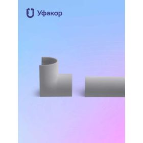 Комплект внутренний угол Уфакор для АРКА 2012 N2 серый Связьстройсервис ООО CT2012UV-GR (артикул 29713394) – фото 1