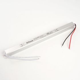 Электронный трансформатор FERON LB001 для светодиодной ленты 48W 12V ультратонкий драйвер 41344 (артикул 16469458) – фото 1