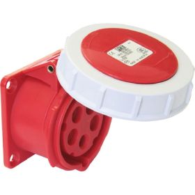 Встраиваемая розетка PCE 16А 400V 3P+N+E IP67 3152-6 (артикул 16040310) – фото 1